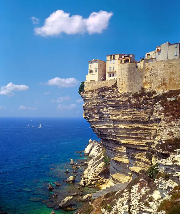 Citadelle de Bonifacio en Corse du Sud