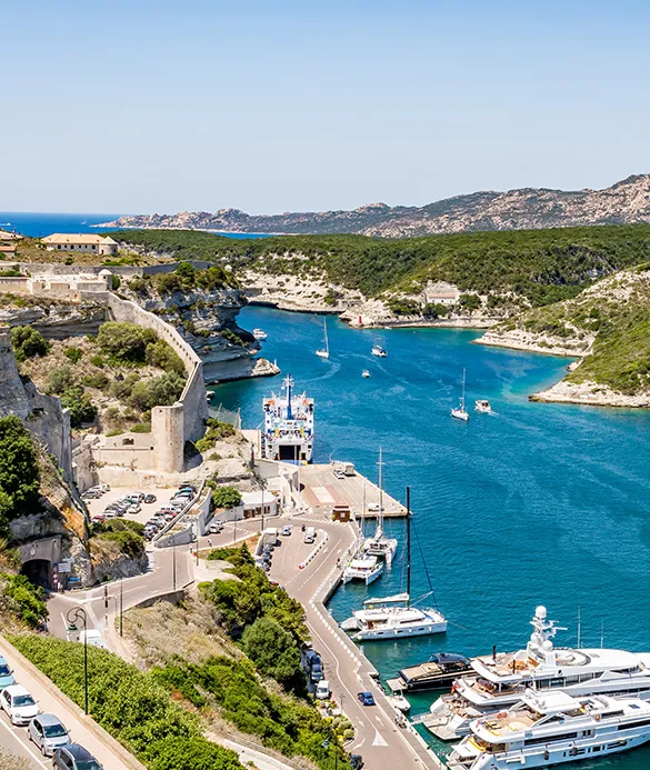 Port de Bonifacio proche de la résidence