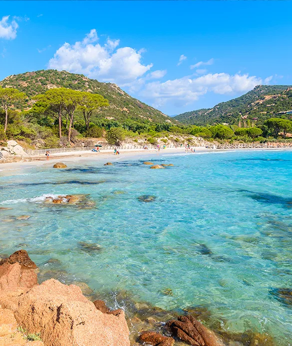 Plage de Palombaggia Porto-Vecchio Sud Corse